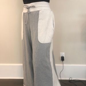 Free people wide leg sweatpants